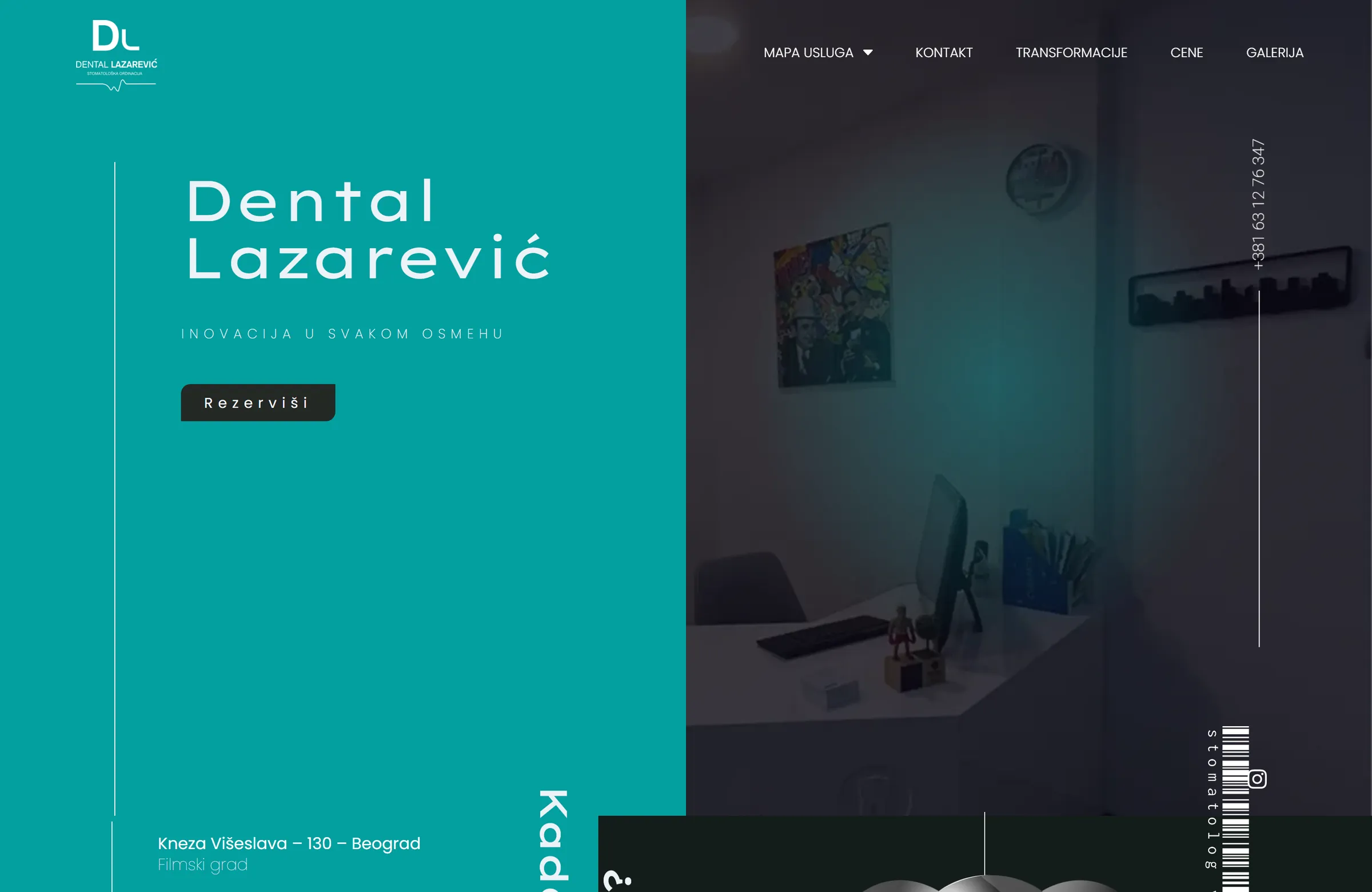 dr-lazarevic.rs, Стоматология
