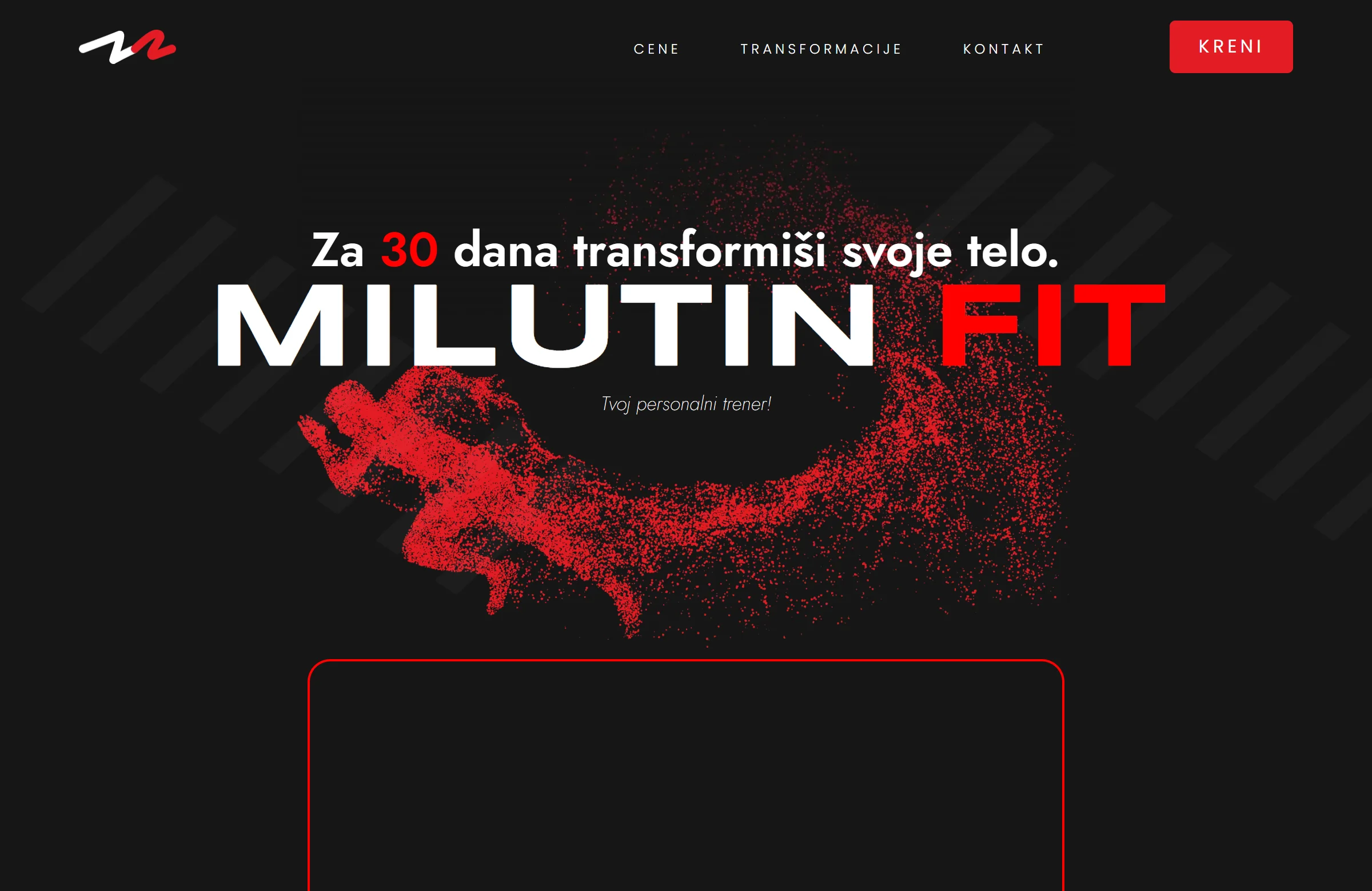 milutinfit.com, Personal training