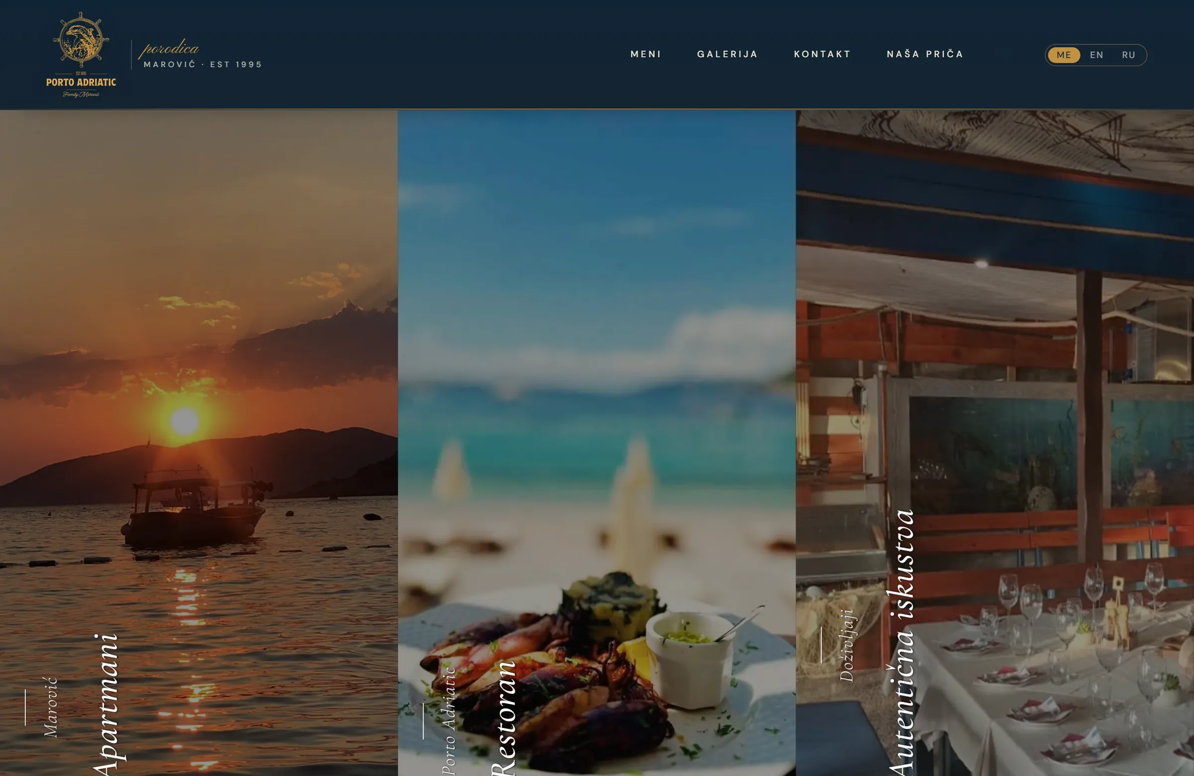 portoadriatic.me, Restaurant