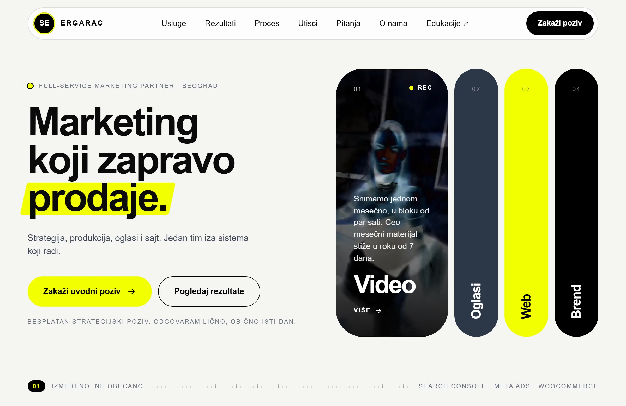 A creator platform: funnels, courses, card payments and email in one place, strahinjaergarac.com